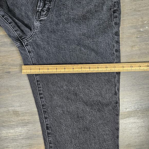 Madewell Perfect Vintage Jean Women’s 32 High Rise Tapered Washed Black Denim - Picture 13 of 15